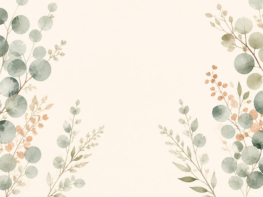 Sage Eucalyptus Wallpaper Mural product view