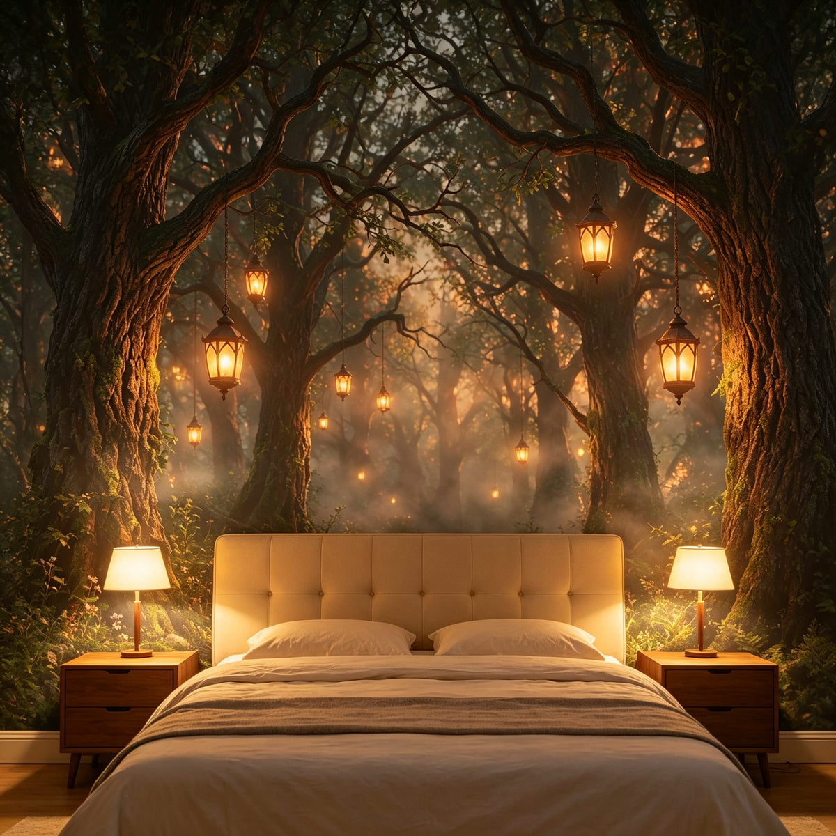 Amber Design Wallpaper Mural product view