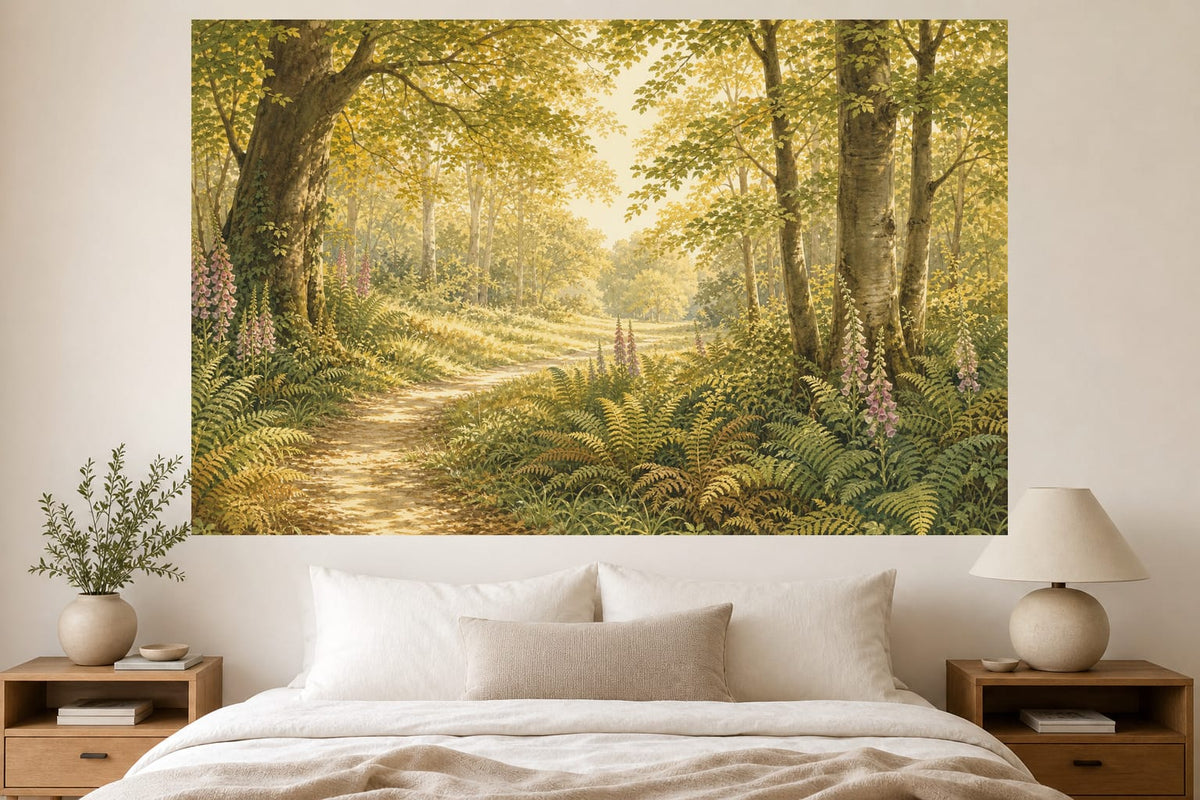 Exclusive Honey Fern Wallpaper Mural product view