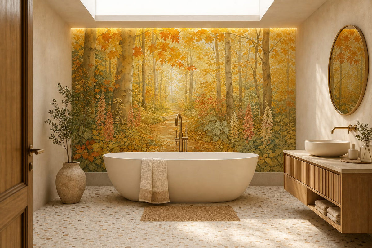 Amber Maple Wallpaper Mural product view