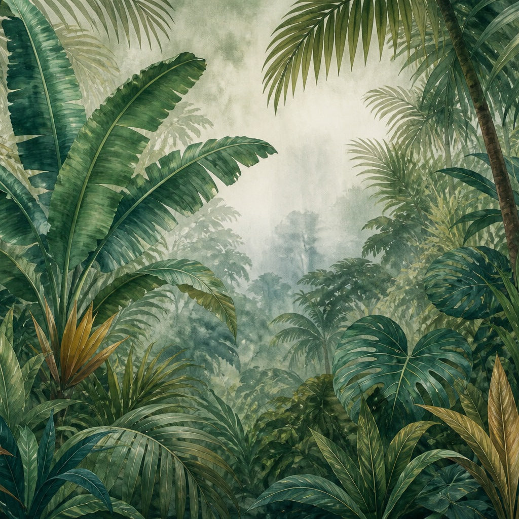 Green Design Wallpaper Mural product view