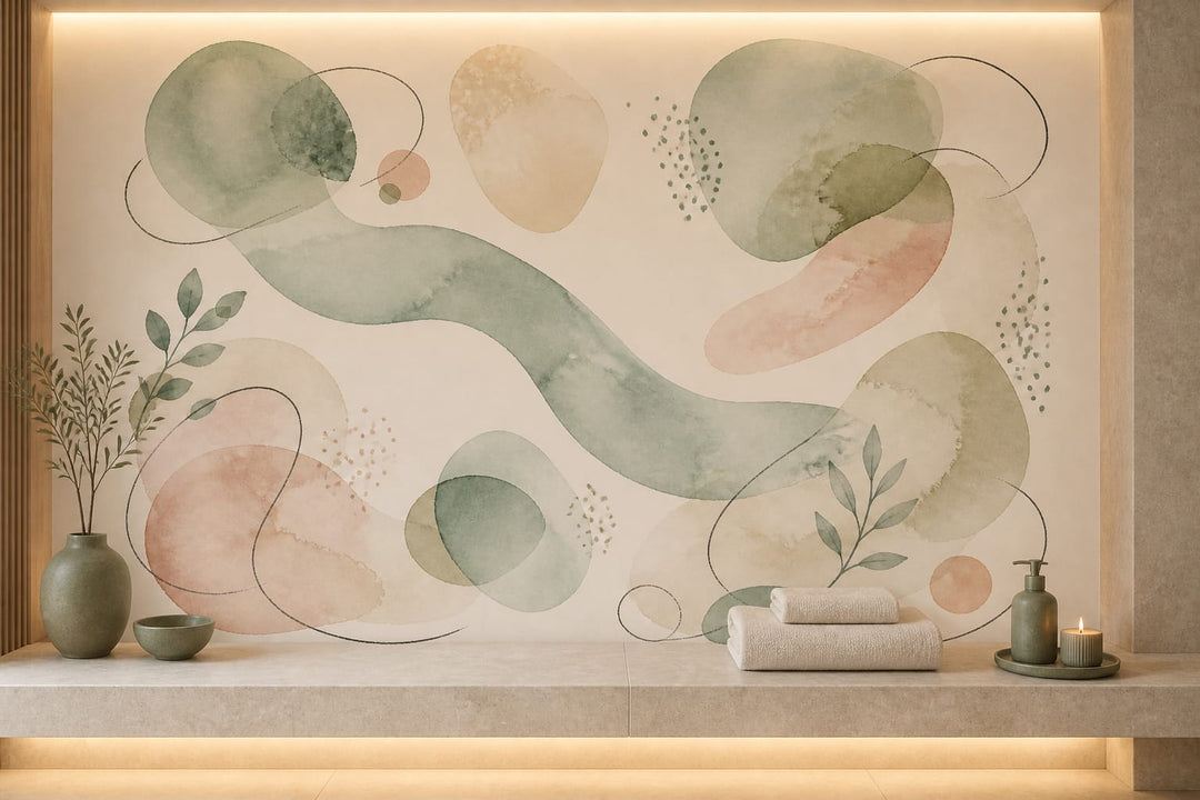 Sage Design Wallpaper Mural product view