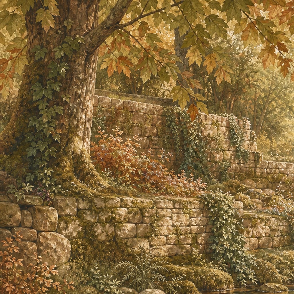 Terracotta Design Wallpaper Mural product view
