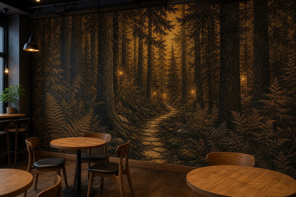 Amber Design Wallpaper Mural product view