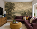 Sage Lake Wallpaper Mural