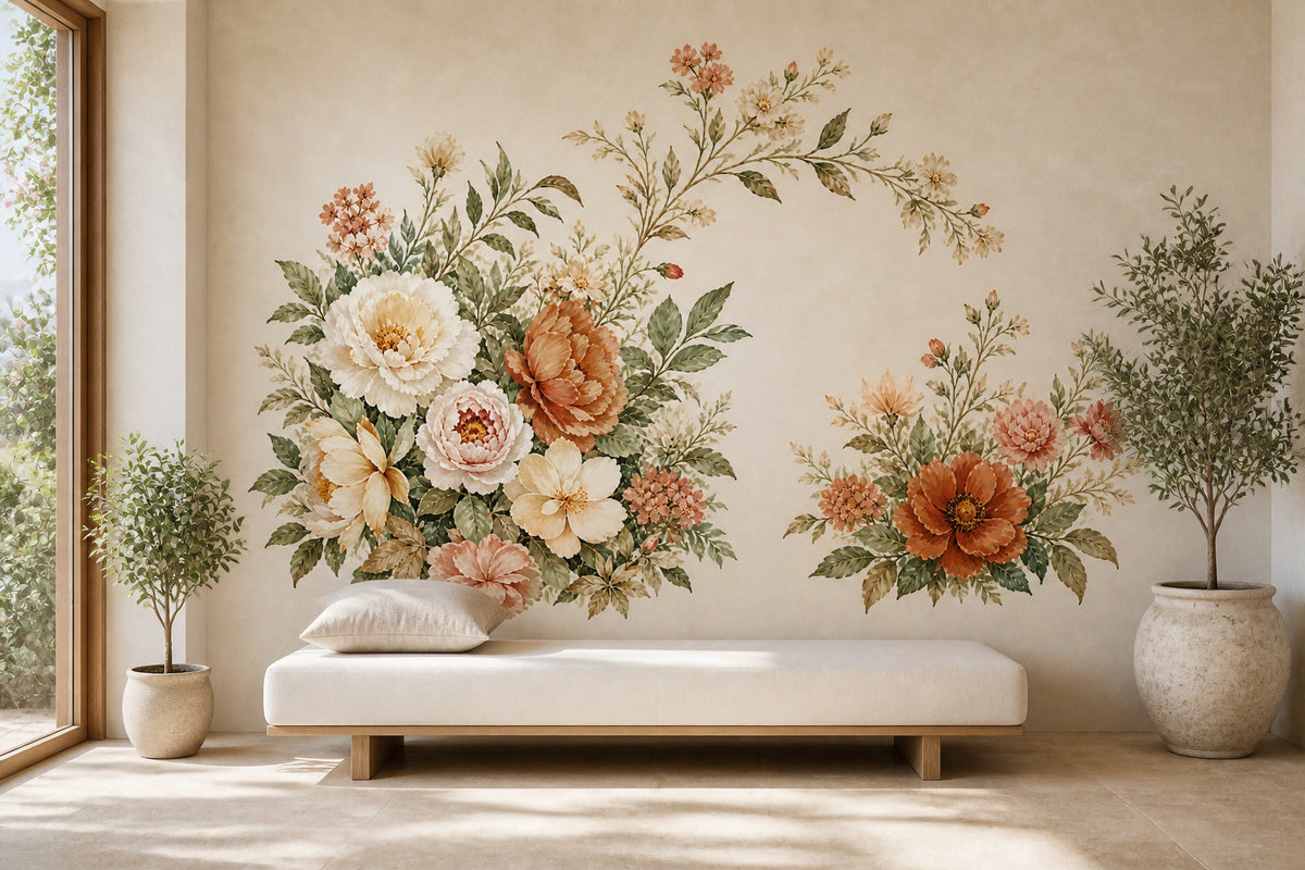 Blush Design Wallpaper Mural product view