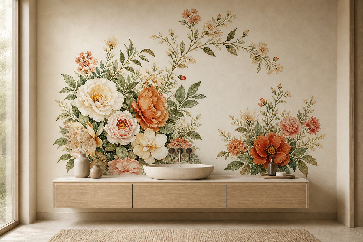 Blush Design Wallpaper Mural product view