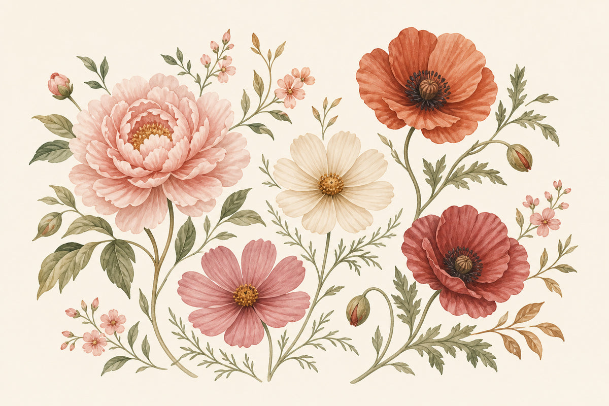 Blush Design Wallpaper Mural product view