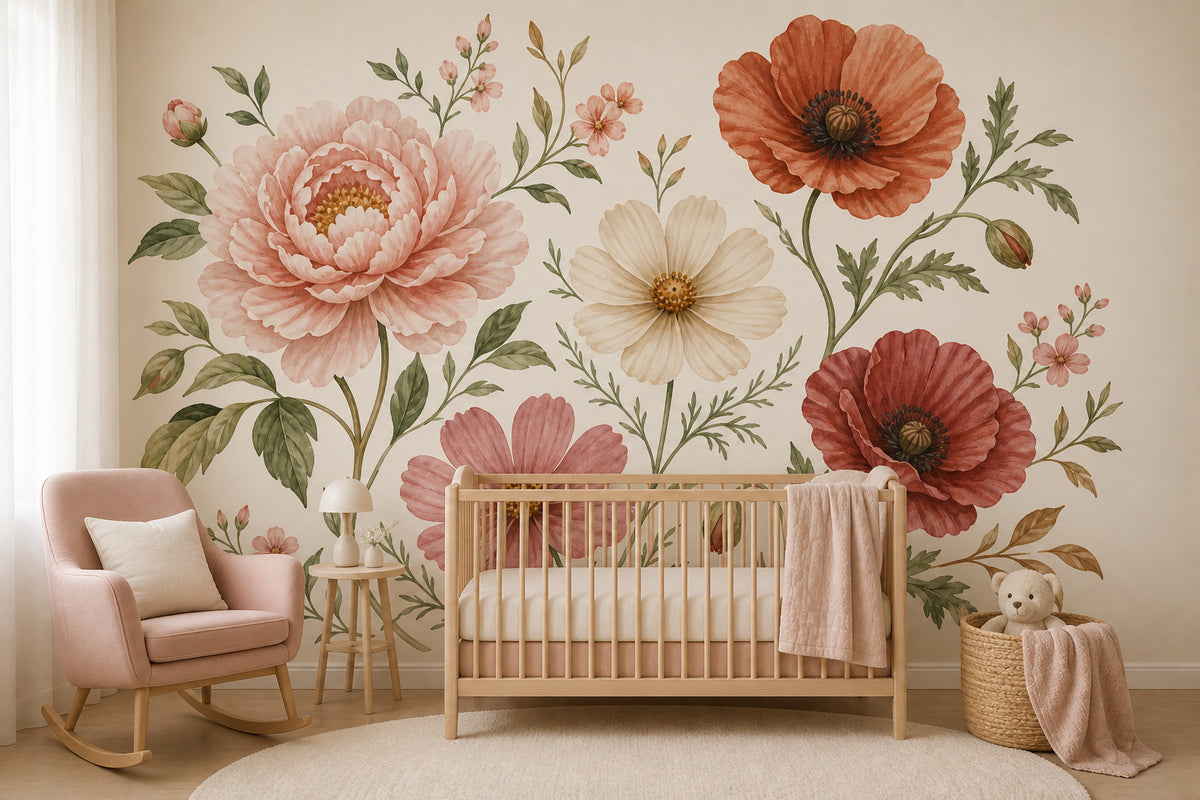 Blush Design Wallpaper Mural product view
