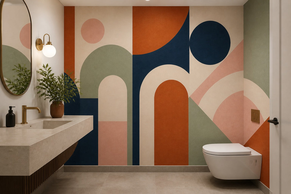 Rust Design Wallpaper Mural product view
