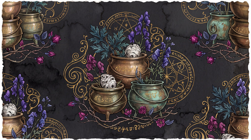 gold cauldrons wallpaper mural home custom removable non woven vinyl self adhesive sm