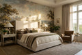 Ochre Gold Old World Manor Vintage Jungle Wallpaper Mural
