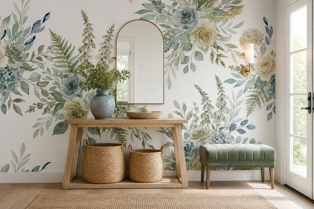gold vintage jungle wallpaper entryway custom self adhesive non woven vinyl removable