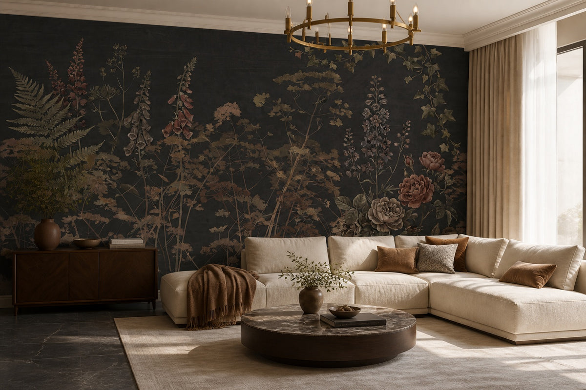 gold vintage jungle wallpaper house custom peel and stick non woven vinyl removable