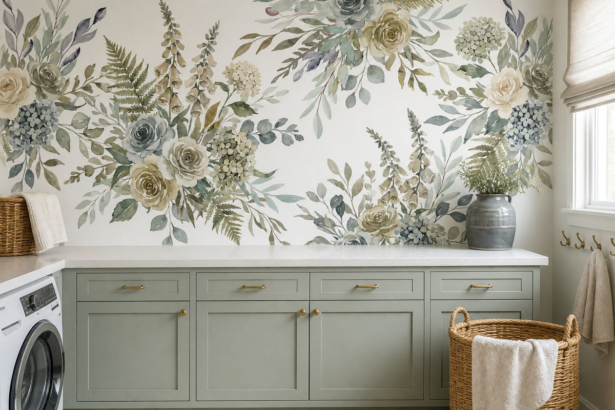 gold vintage jungle wallpaper laundry custom self adhesive non woven vinyl removable