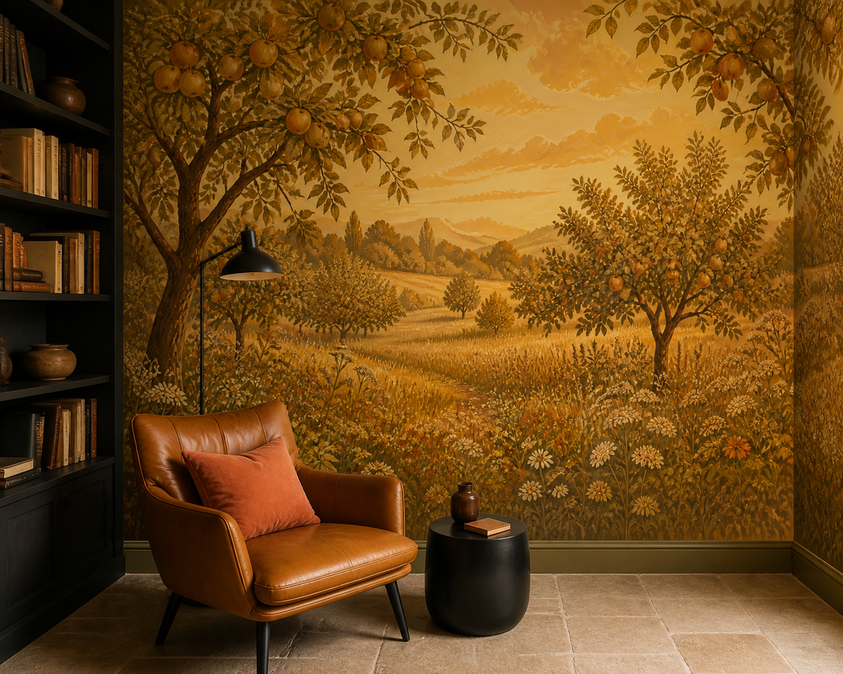 Golden Apple Wallpaper Mural product view