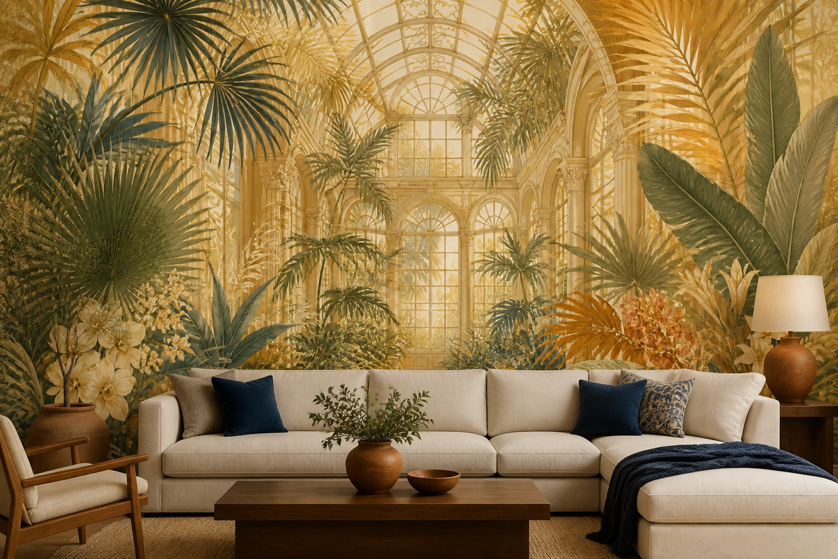Golden Design Wallpaper Mural product view