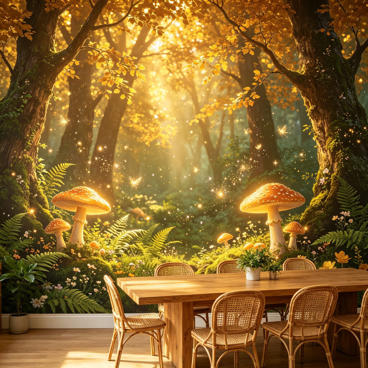 Golden Design Wallpaper Mural product view