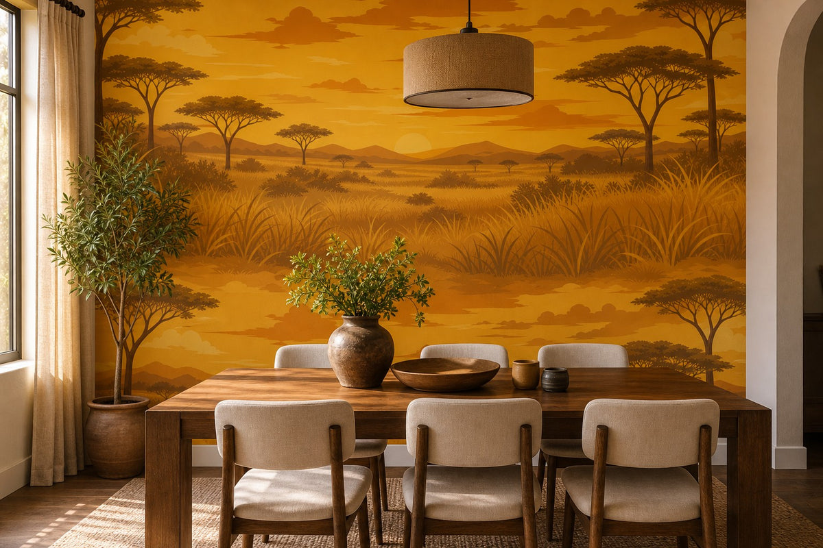 Golden Hour Wallpaper Mural product view