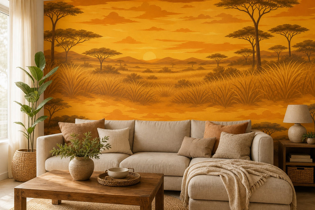Golden Hour Wallpaper Mural product view