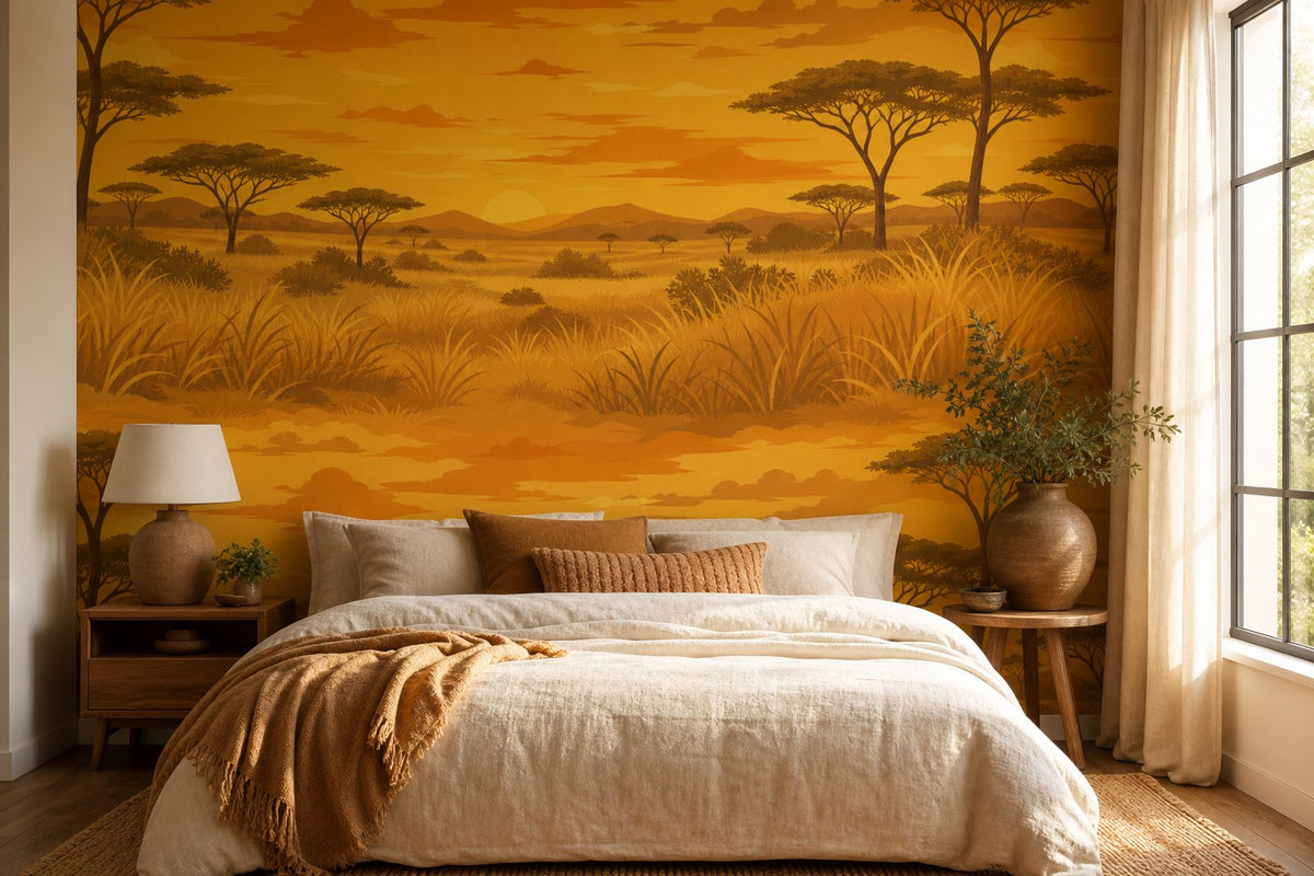 Golden Hour Wallpaper Mural product view