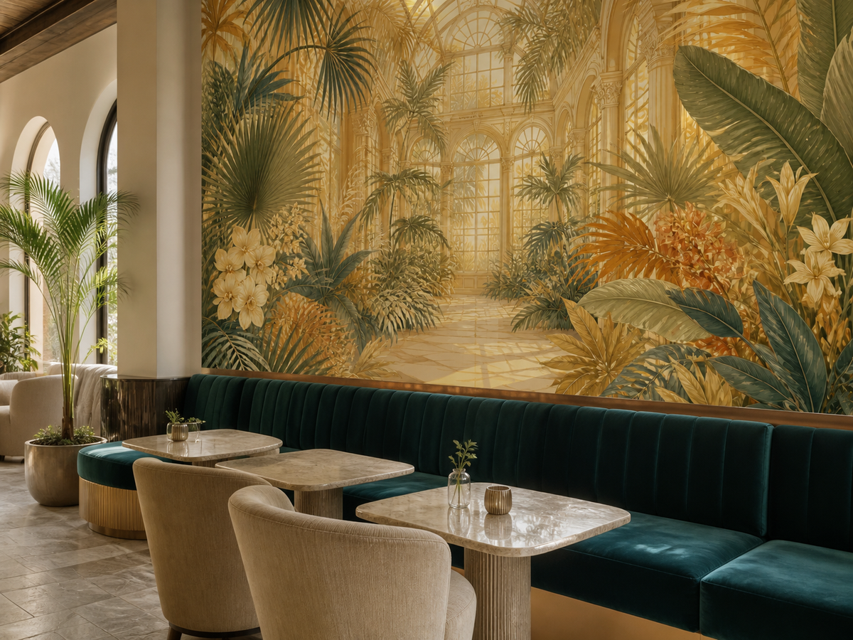 Golden Design Wallpaper Mural product view