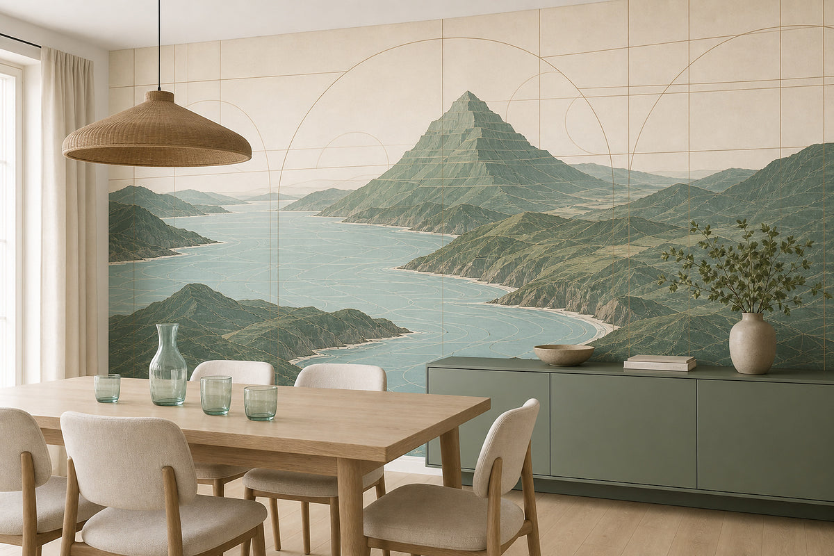 Gray Design Wallpaper Mural product view
