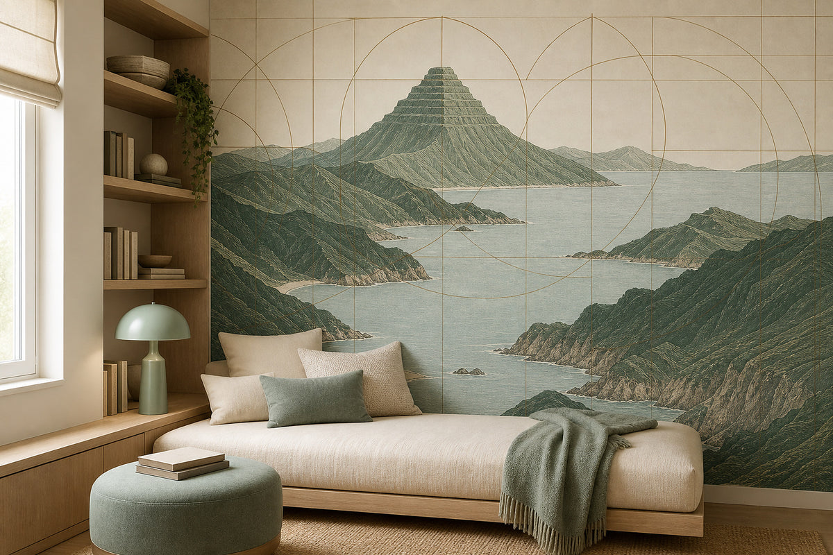 Gray Design Wallpaper Mural product view