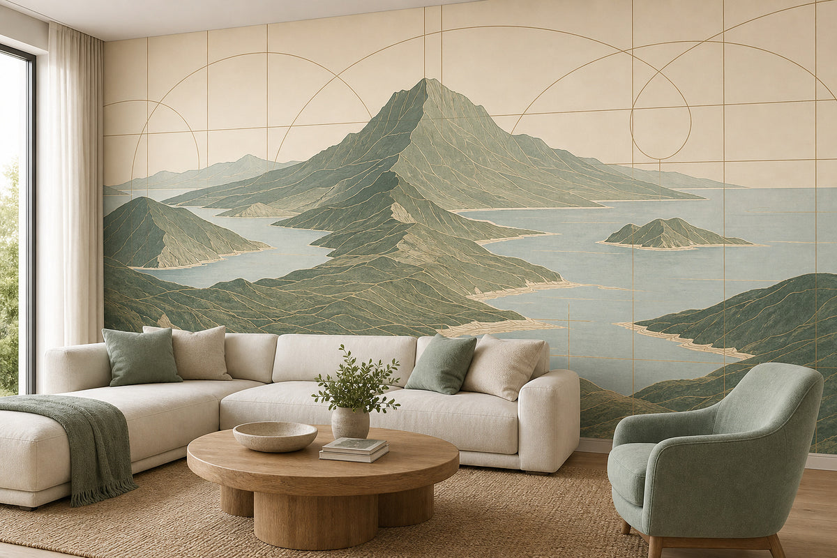Gray Design Wallpaper Mural product view