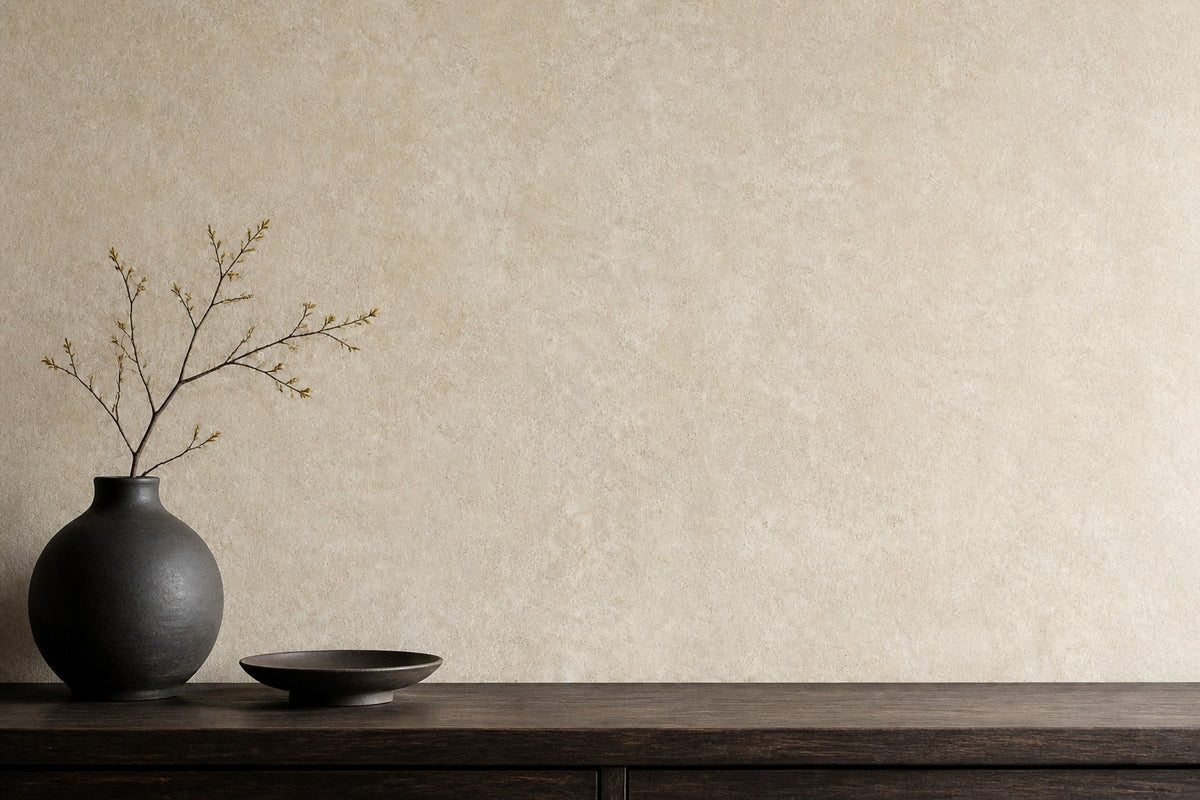 Gray Japandi Wallpaper Mural product view