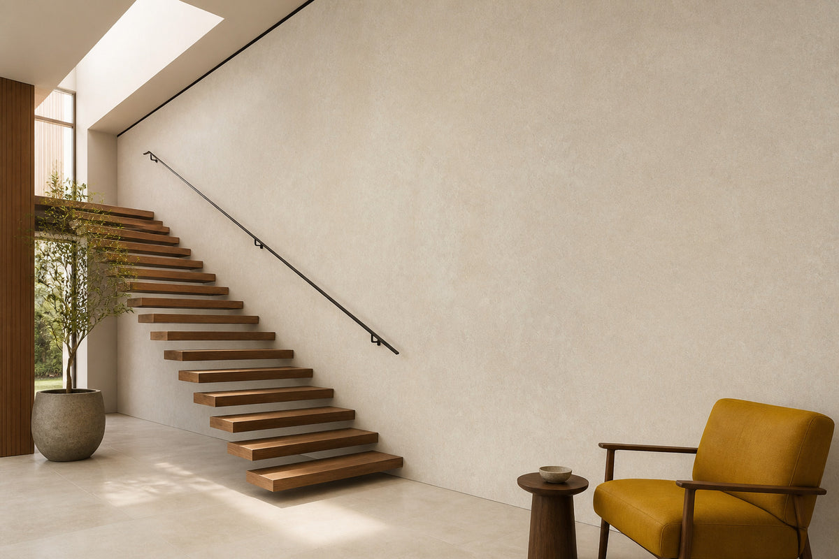 Gray Japandi Wallpaper Mural product view