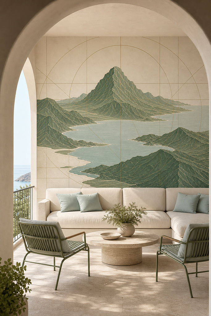 Gray Design Wallpaper Mural product view