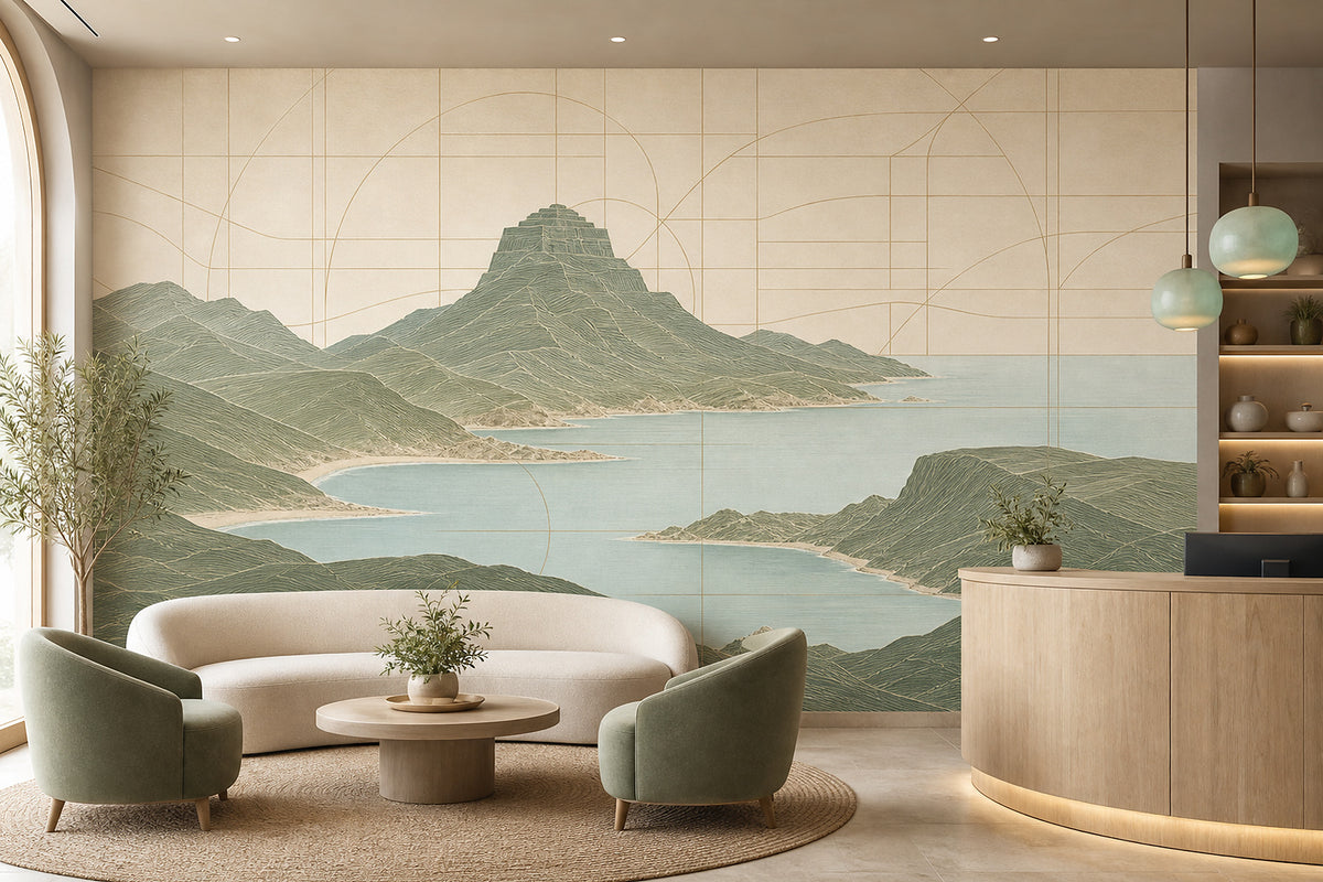 Gray Design Wallpaper Mural product view