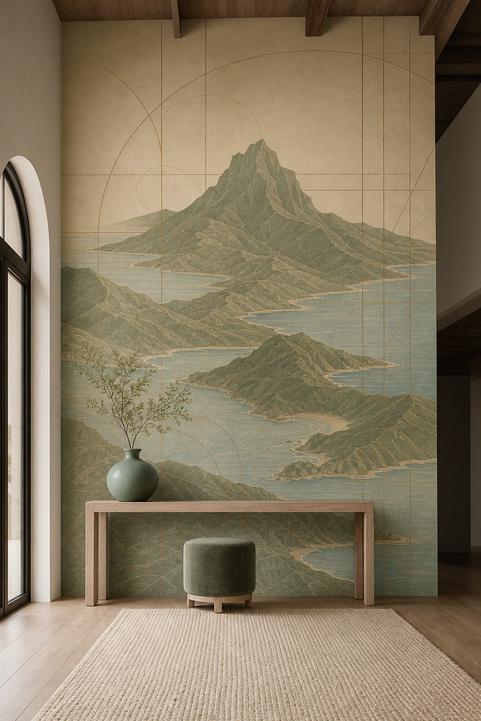 Gray Design Wallpaper Mural product view