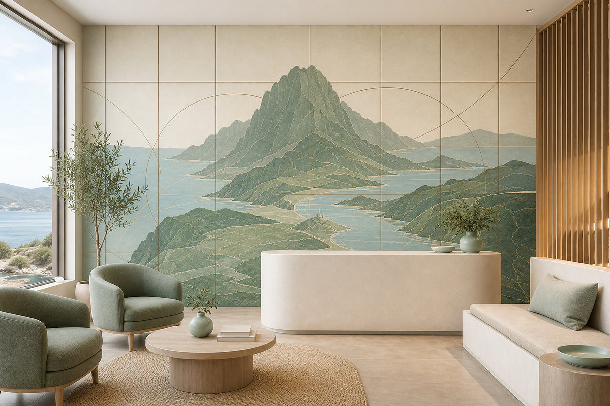 Gray Design Wallpaper Mural product view