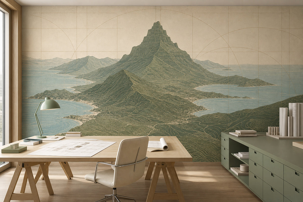 Gray Design Wallpaper Mural product view