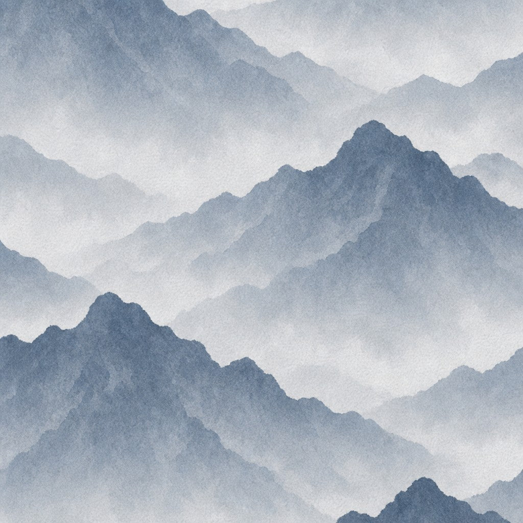 Gray Mountain Wallpaper Mural product view