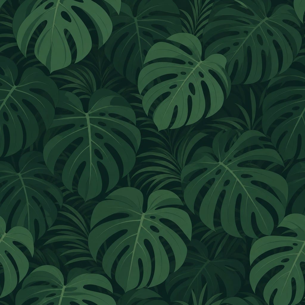Green Canopy Wallpaper Mural product view