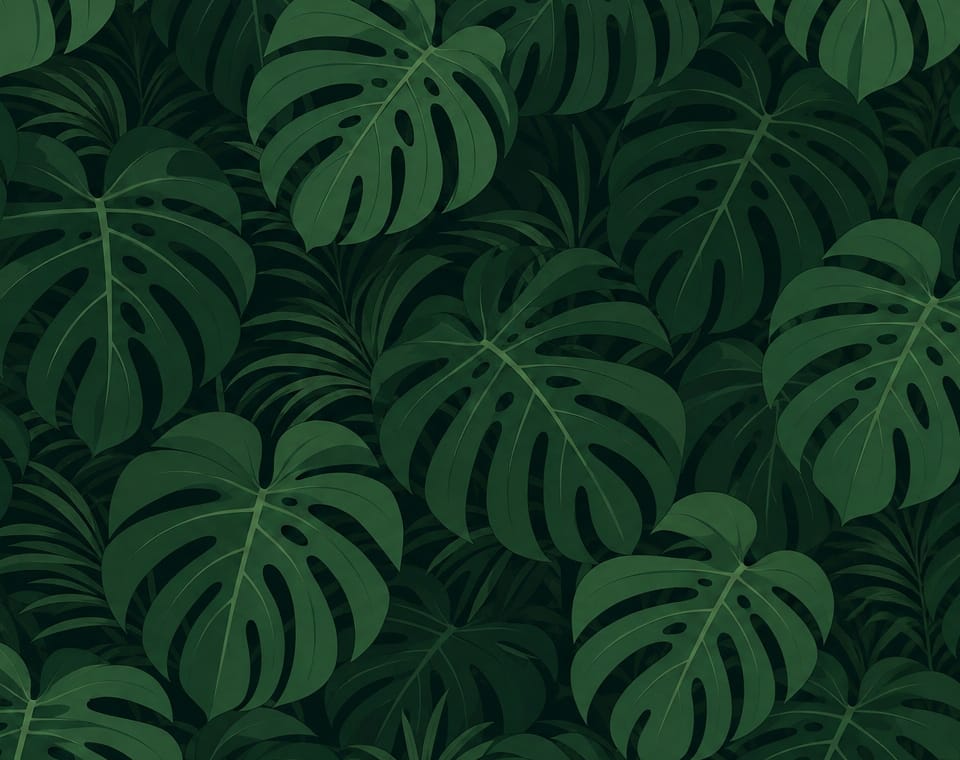 Green Canopy Wallpaper Mural product view