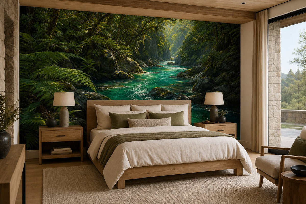 Green Design Wallpaper Mural product view