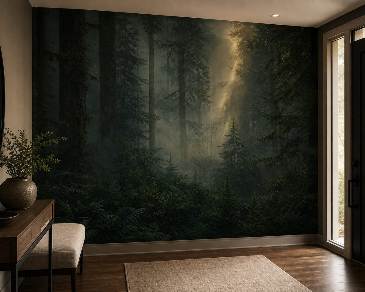Green Design Wallpaper Mural product view