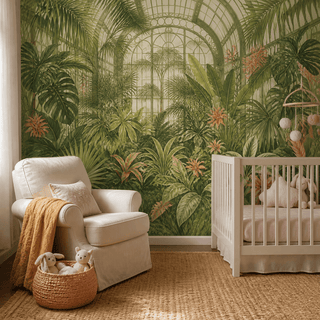 Green Tropical Wallpaper Mural