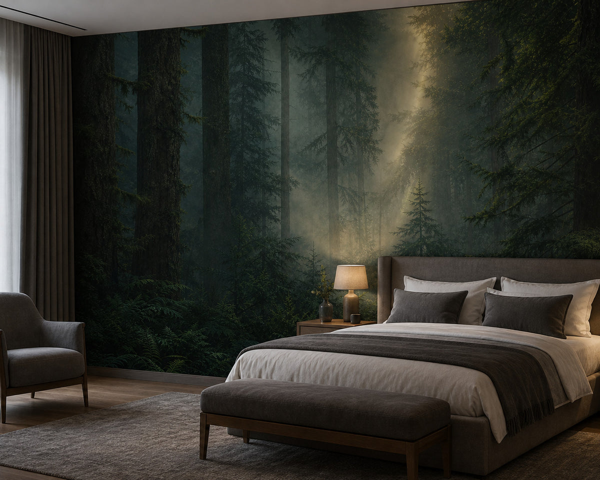 Green Design Wallpaper Mural product view