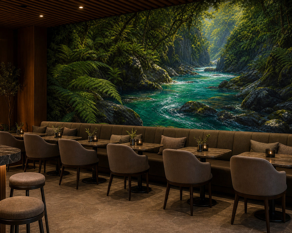 Green Design Wallpaper Mural product view