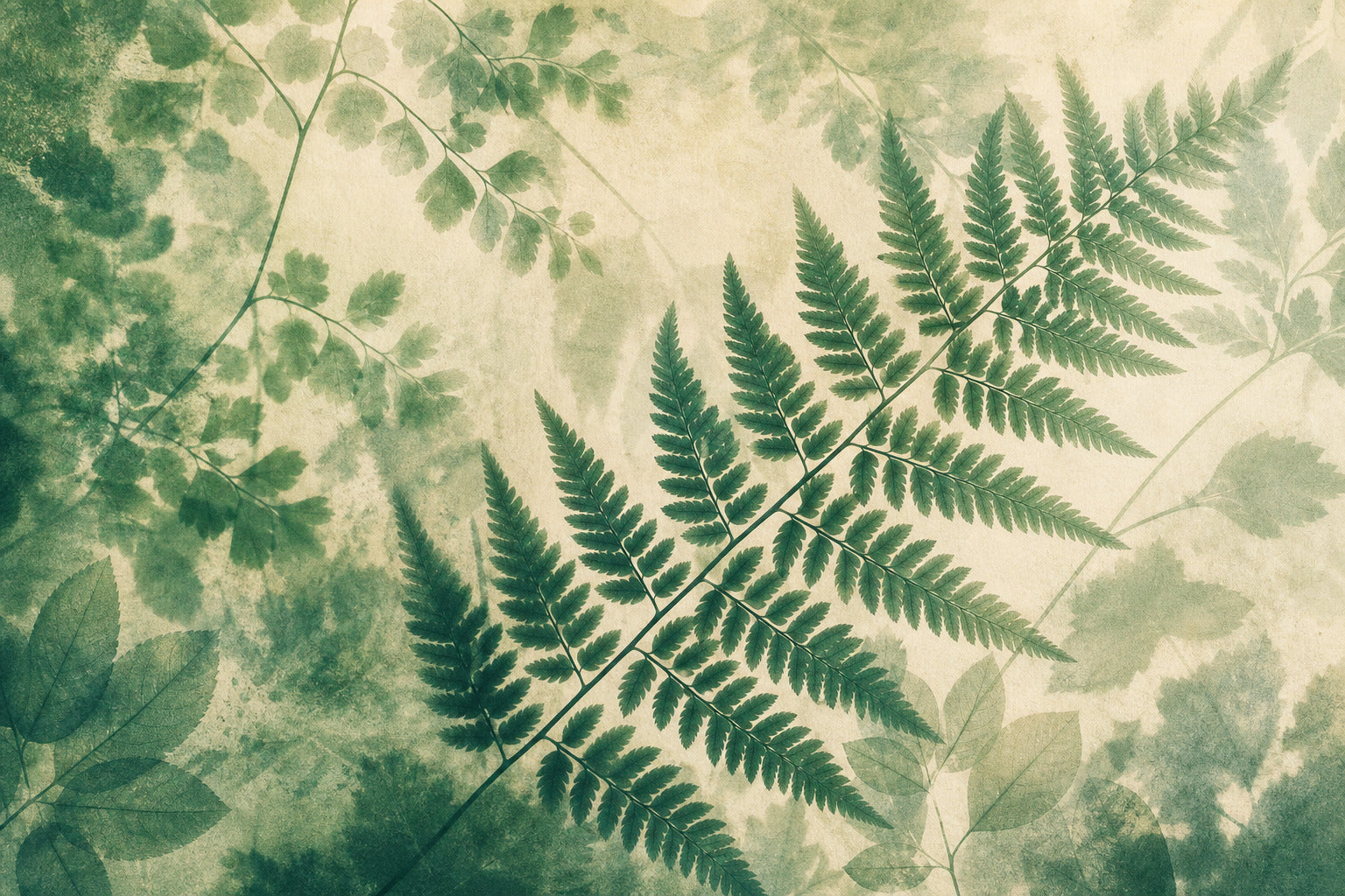 Green Design Wallpaper Mural