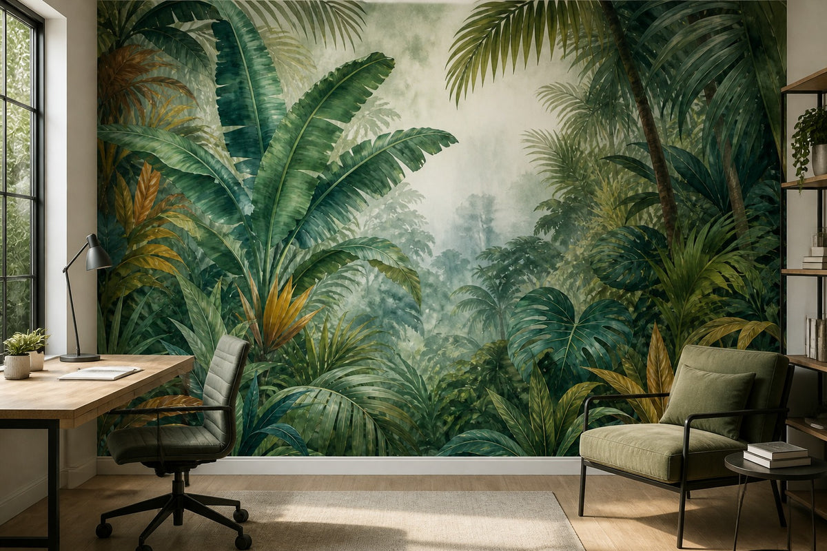 Green Design Wallpaper Mural product view