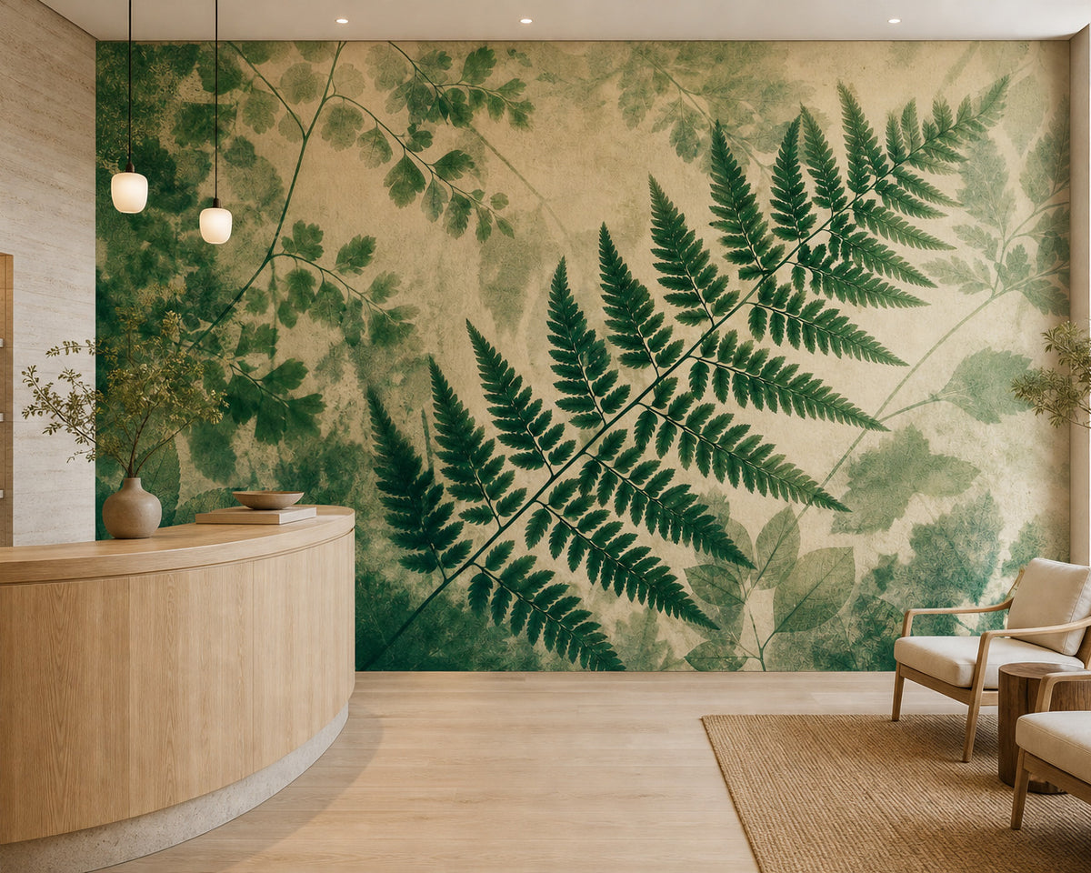 Green Design Wallpaper Mural product view