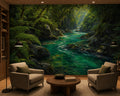 Green Design Wallpaper Mural