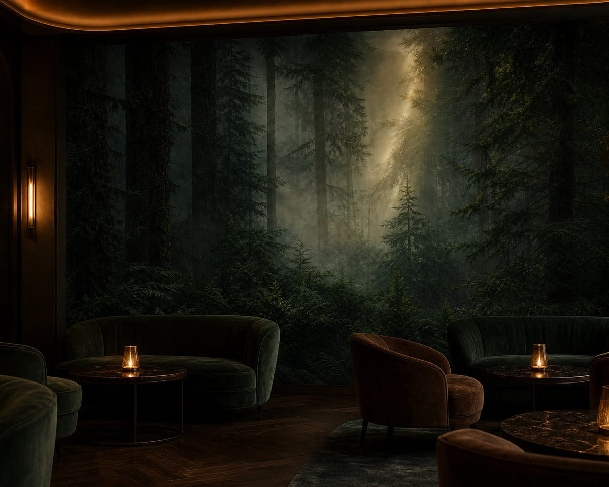 Green Design Wallpaper Mural product view