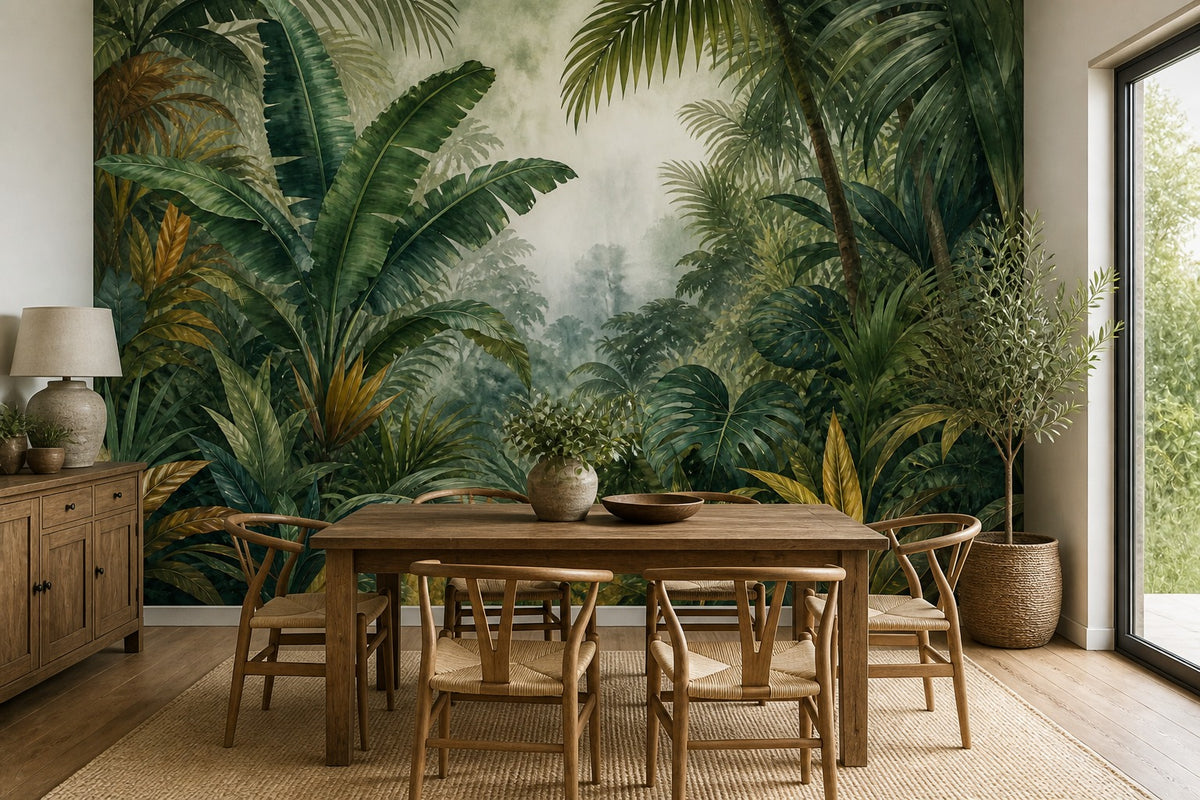 Green Design Wallpaper Mural product view